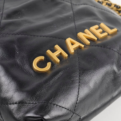 Chanel mini 22 Black (microchip) - photo 11