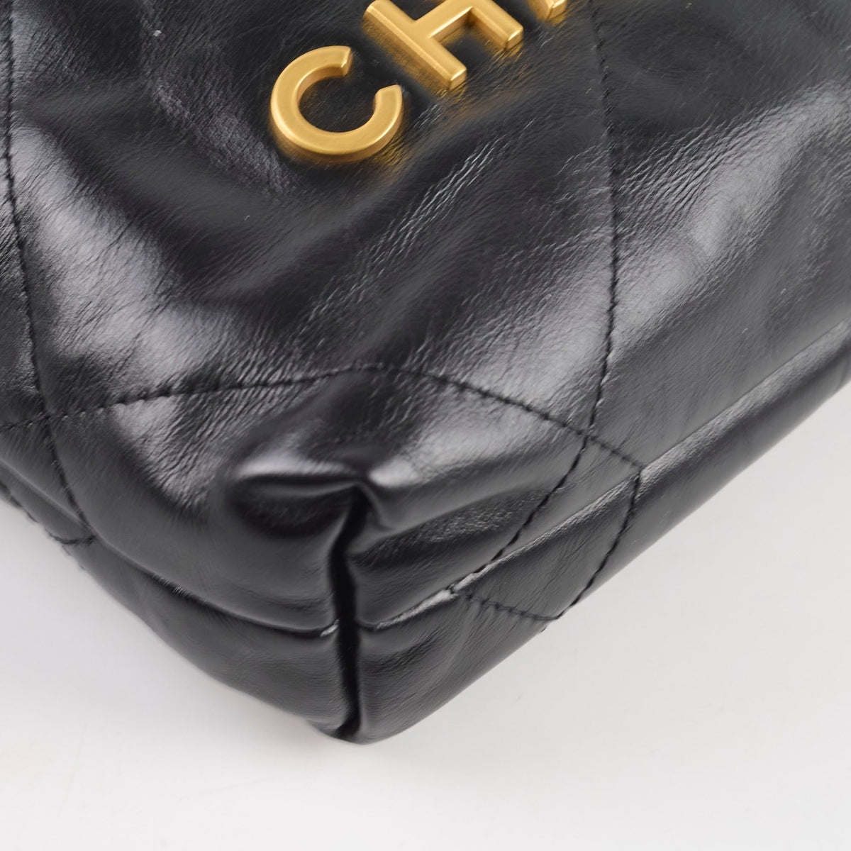 Chanel mini 22 Black (microchip) - photo 9