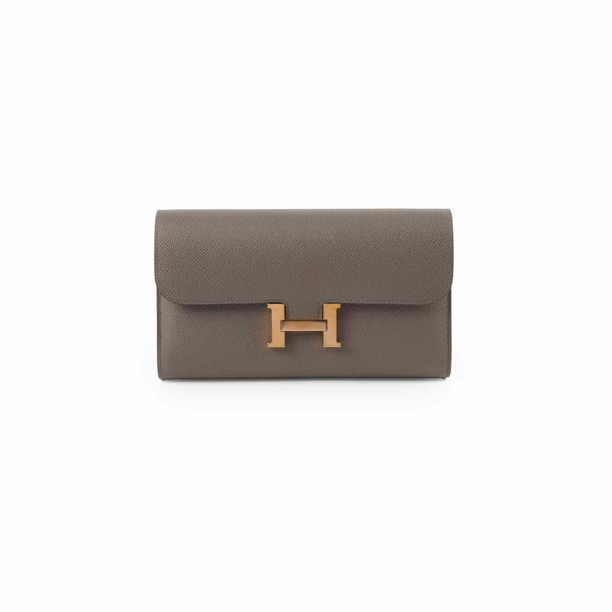 Hermes Constance Wallet Epsom Gris Etain - photo 1