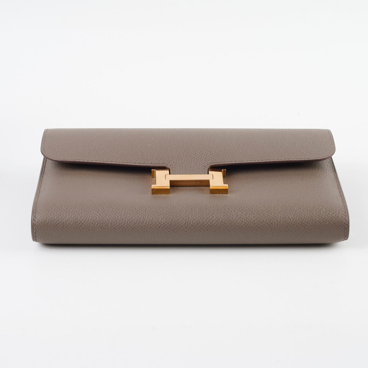 Hermes Constance Wallet Epsom Gris Etain - photo 4