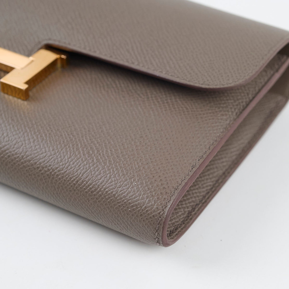 Hermes Constance Wallet Epsom Gris Etain - photo 12
