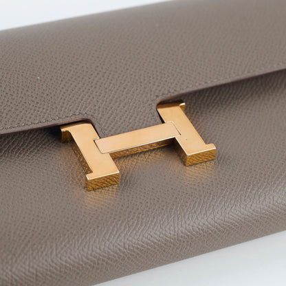Hermes Constance Wallet Epsom Gris Etain - photo 13