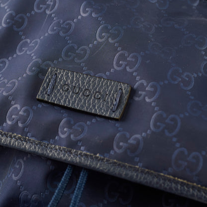 Gucci Guccissima Nylon Backpack Blue - photo 18