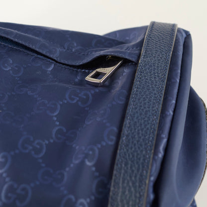 Gucci Guccissima Nylon Backpack Blue - photo 17