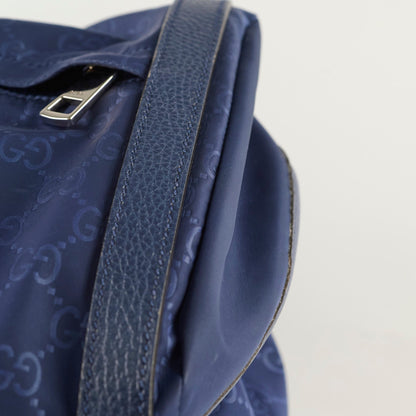 Gucci Guccissima Nylon Backpack Blue - photo 16