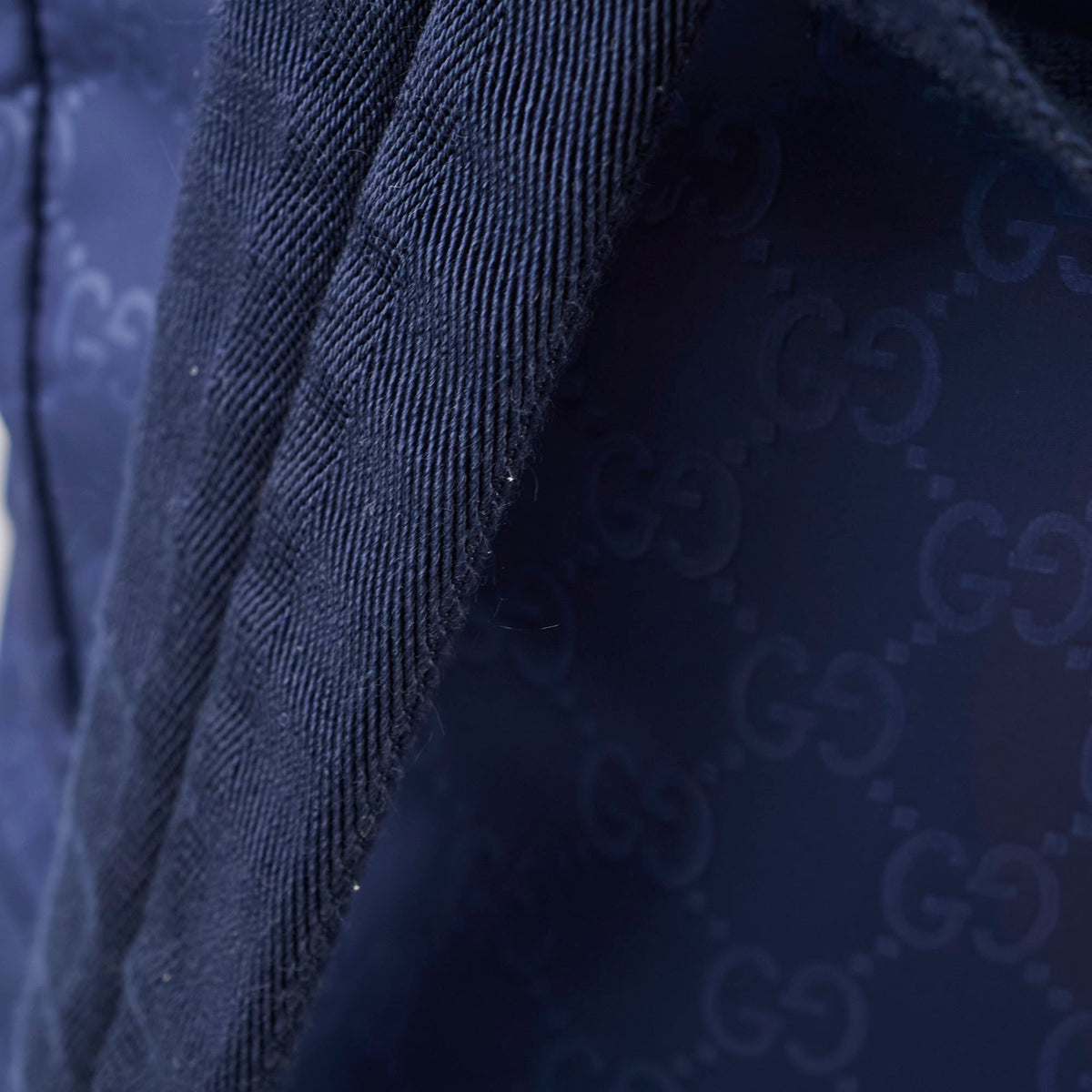 Gucci Guccissima Nylon Backpack Blue - photo 12