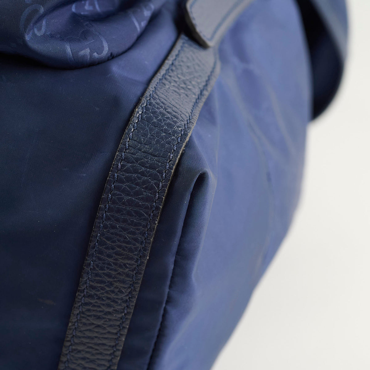 Gucci Guccissima Nylon Backpack Blue - photo 11