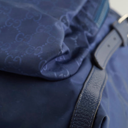 Gucci Guccissima Nylon Backpack Blue - photo 10
