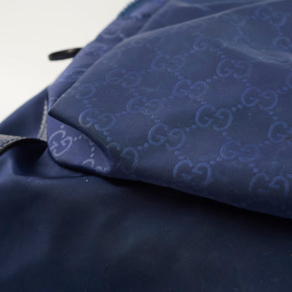 Gucci Guccissima Nylon Backpack Blue - photo 9