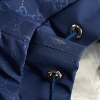 Gucci Guccissima Nylon Backpack Blue - photo 7