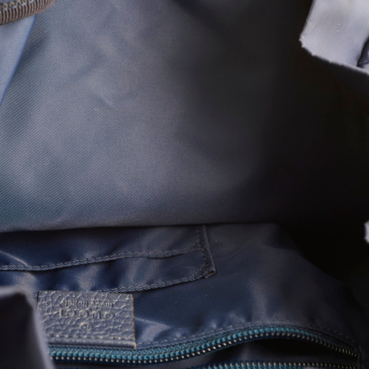 Gucci Guccissima Nylon Backpack Blue - photo 5