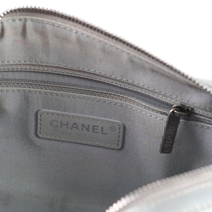 Chanel Signature Bowing Bag Crumpled Metallic Calfskin - photo 5