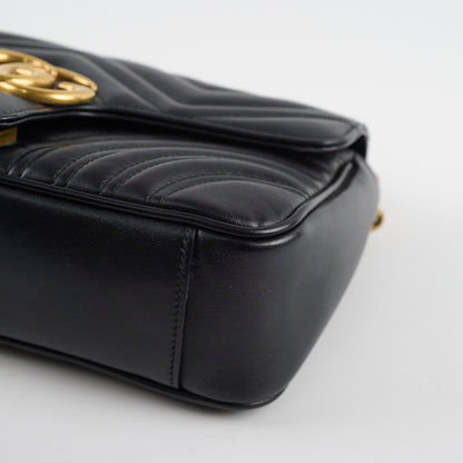 Gucci Marmont Flap Medium Black - photo 11