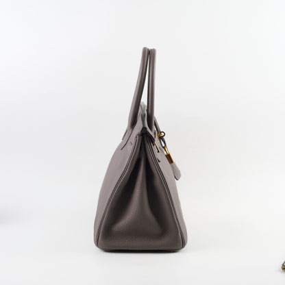 Hermes Birkin 30 Etain C Stamp (2018) - photo 3