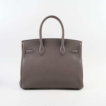 Hermes Birkin 30 Etain C Stamp (2018) - photo 2