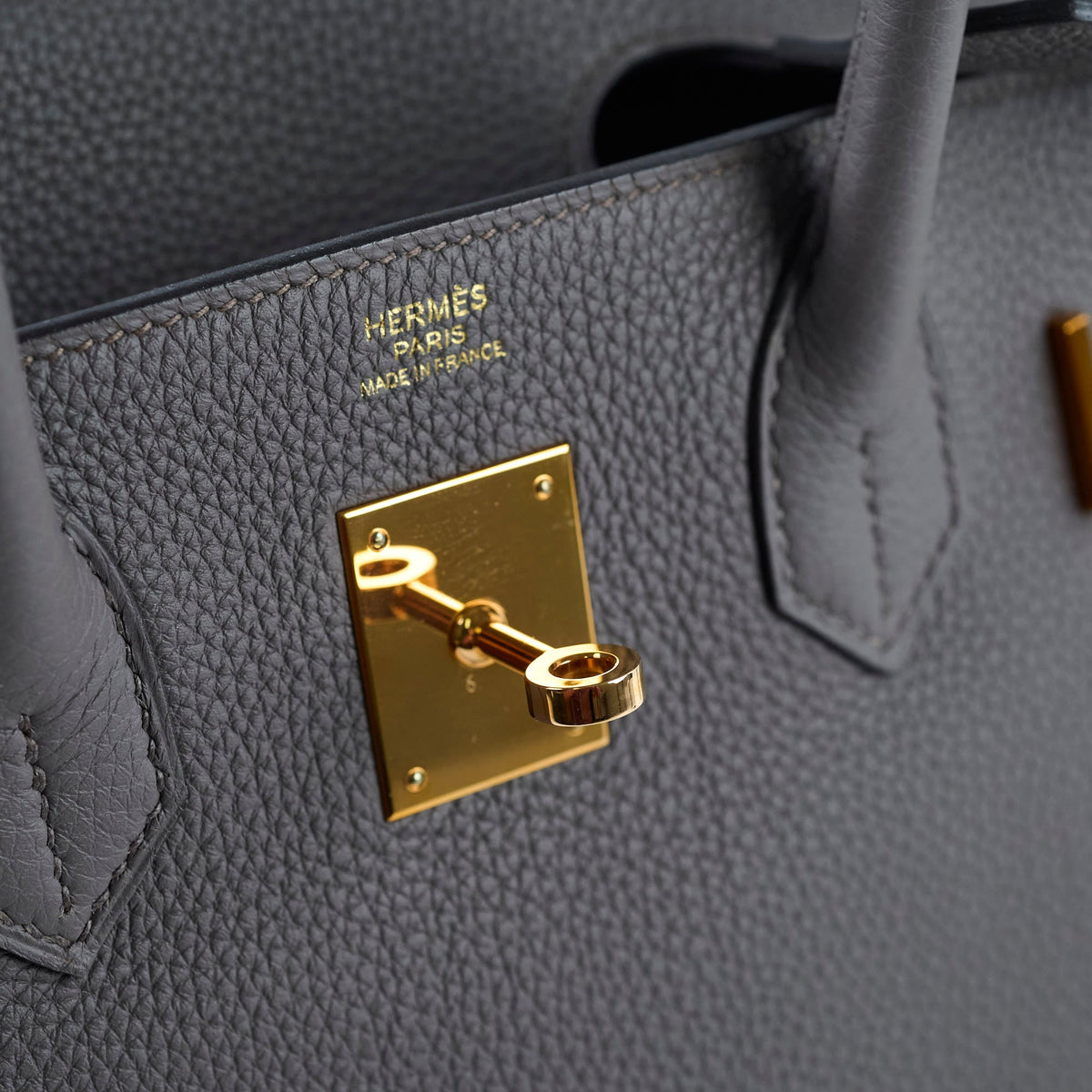 Hermes Birkin 30 Etain C Stamp (2018) - photo 7