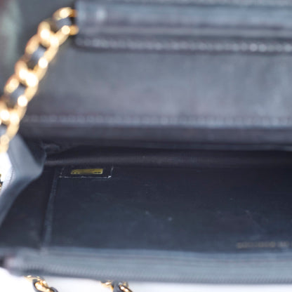 Chanel CC Logo Wallet On Chain WOC Black - photo 5