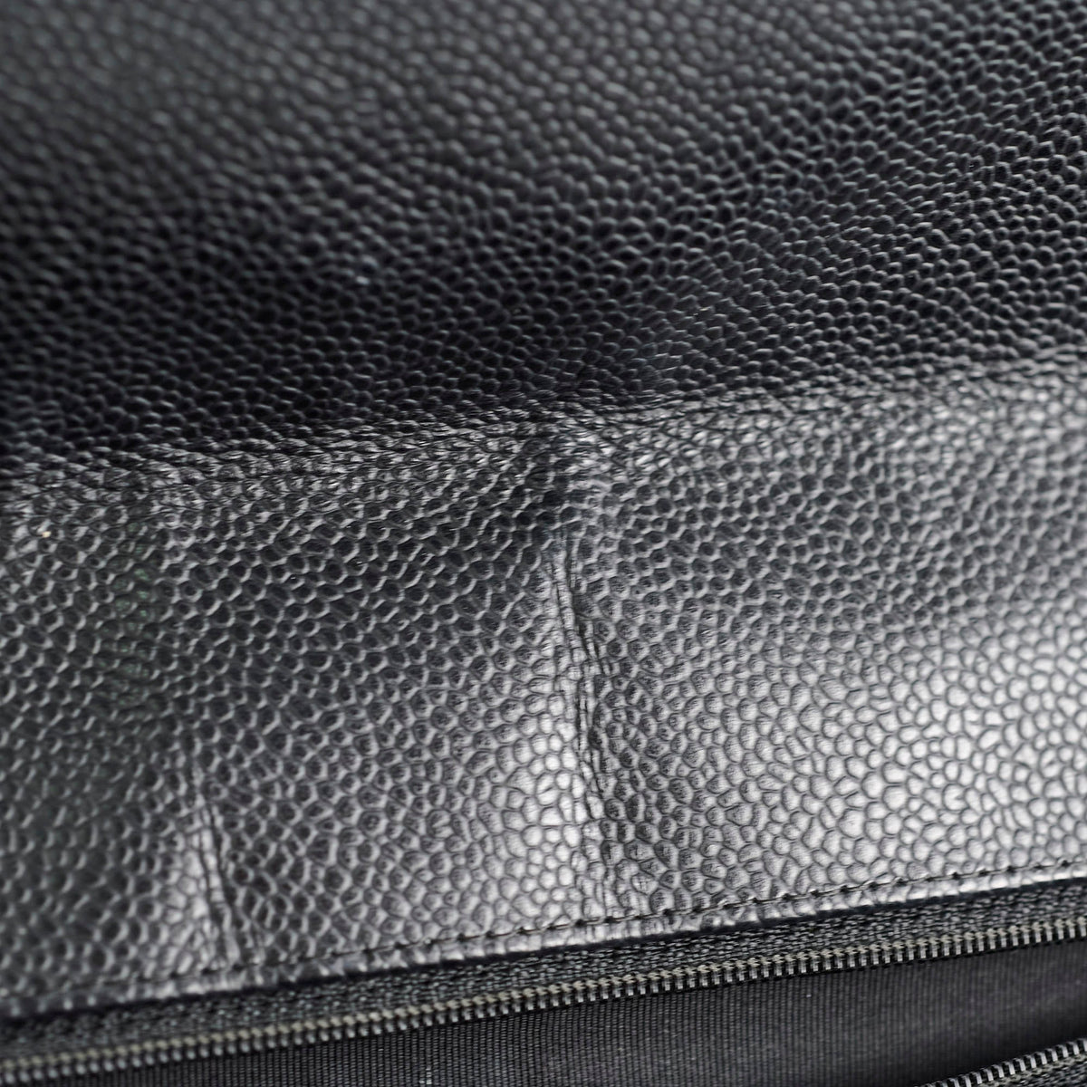 Chanel Maxi Single Flap Black Caviar SHW - photo 6