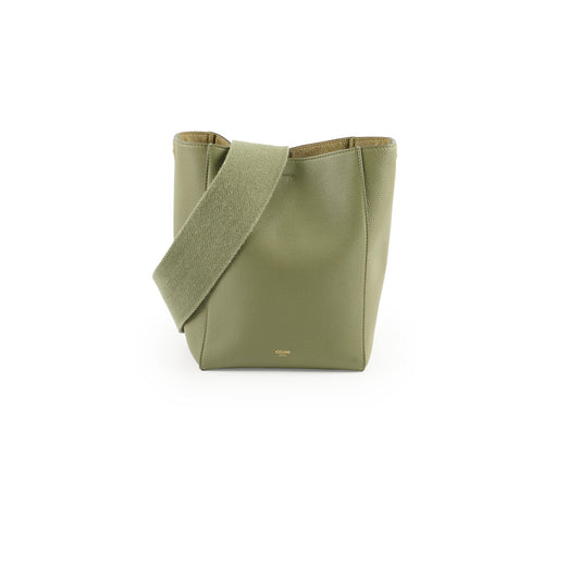 Celine Sangle Bucket Bag Green - photo 1