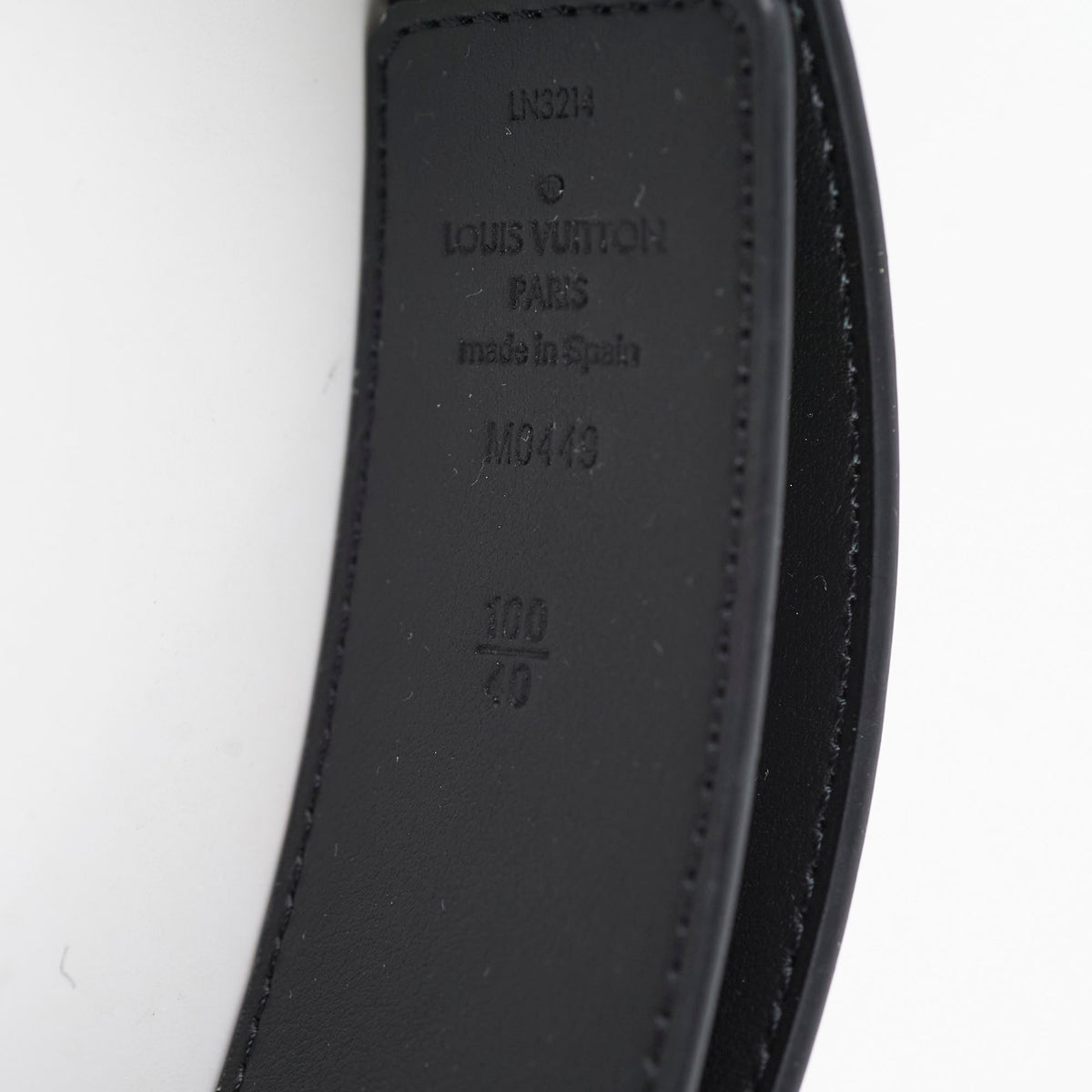 Louis Vuitton Monogram Matte Black Belt - photo 6