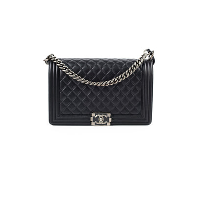 Chanel New Medium Boy Bag Black - photo 1