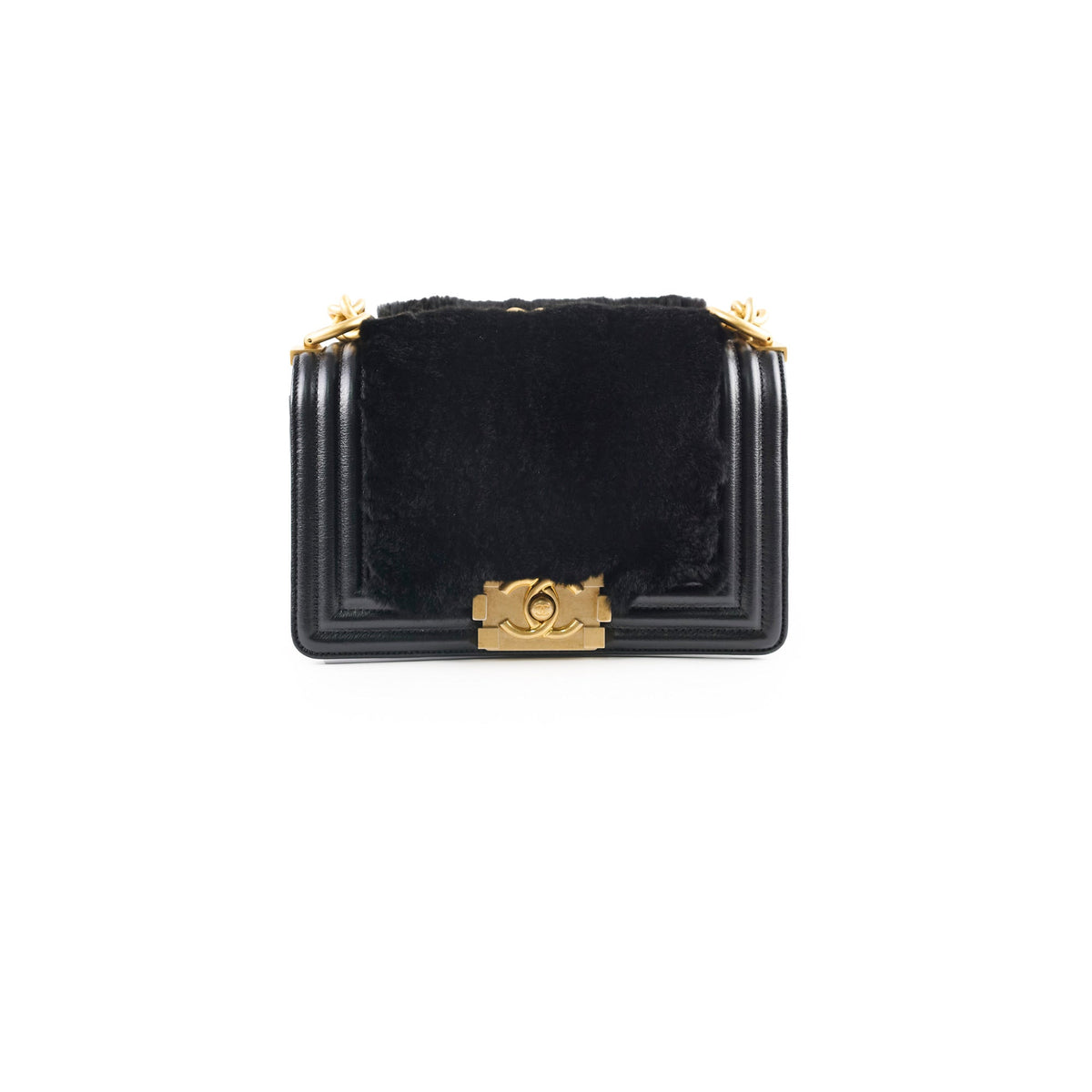 Chanel Boy Black Fur - photo 1