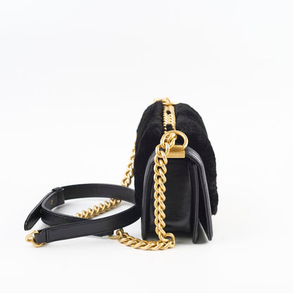 Chanel Boy Black Fur - photo 3