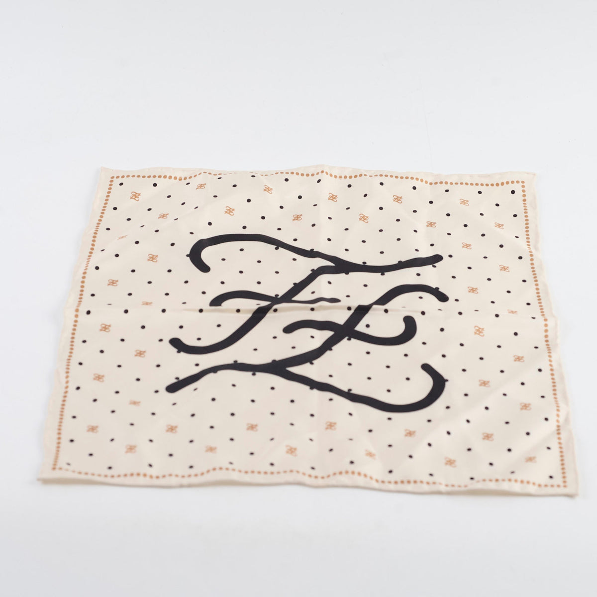 Fendi Square Scarf Beige - photo 2