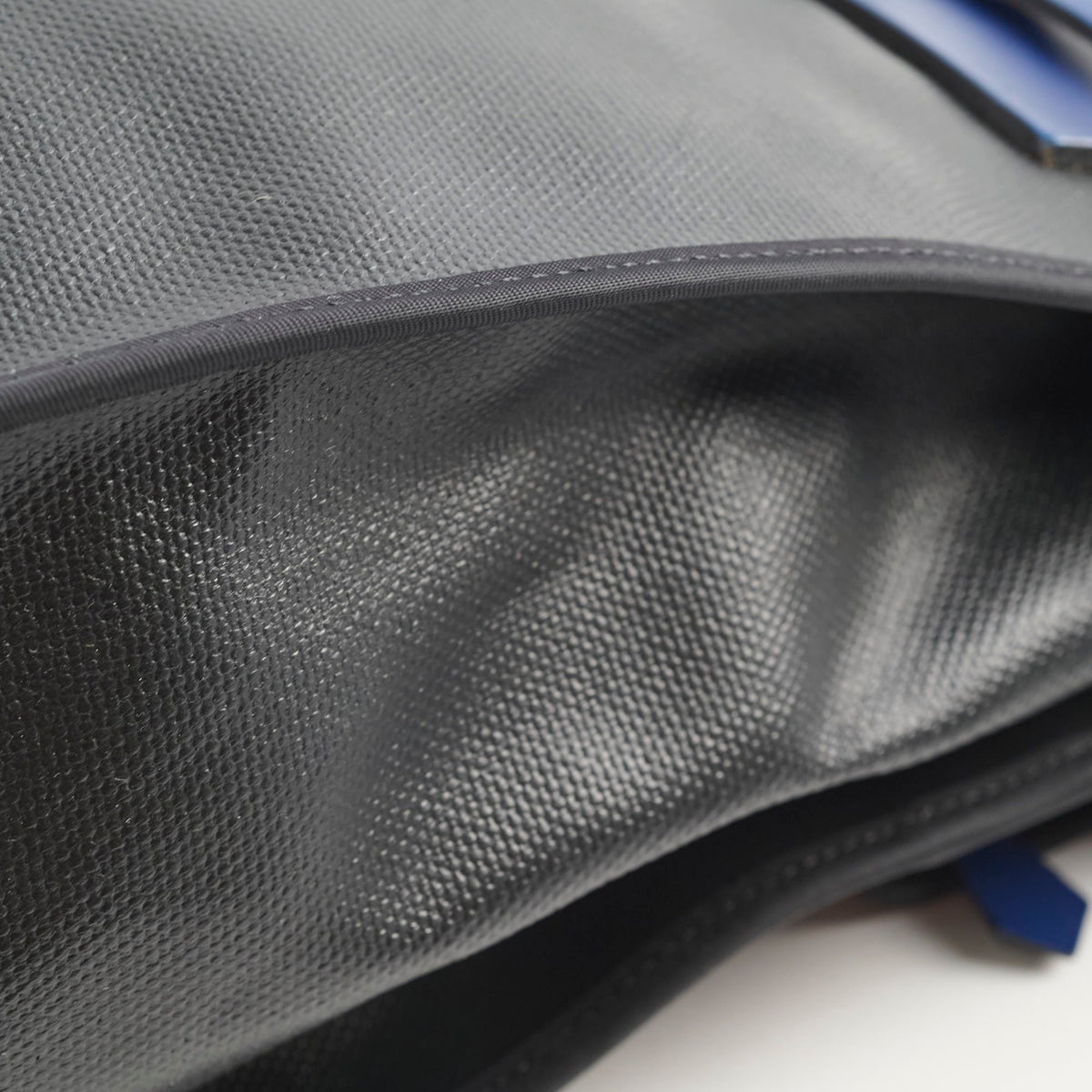 Hermes Herbag Zip 39 Bag Berline Canvas/Leather Black/Blue SHW - photo 13