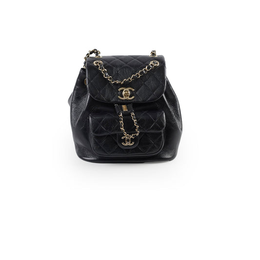 Chanel Duma Backpack Black (Microchip) - photo 1