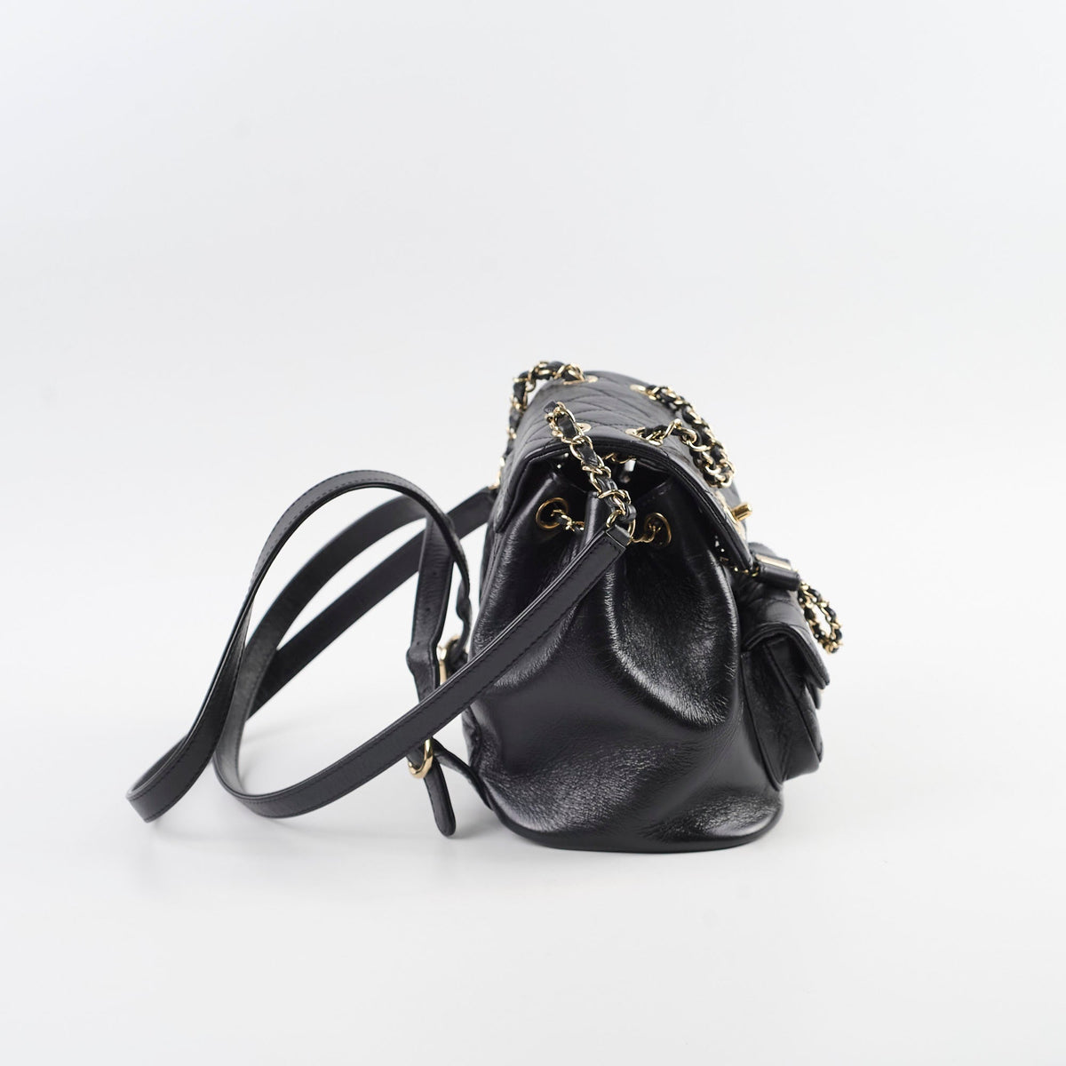 Chanel Duma Backpack Black (Microchip) - photo 3