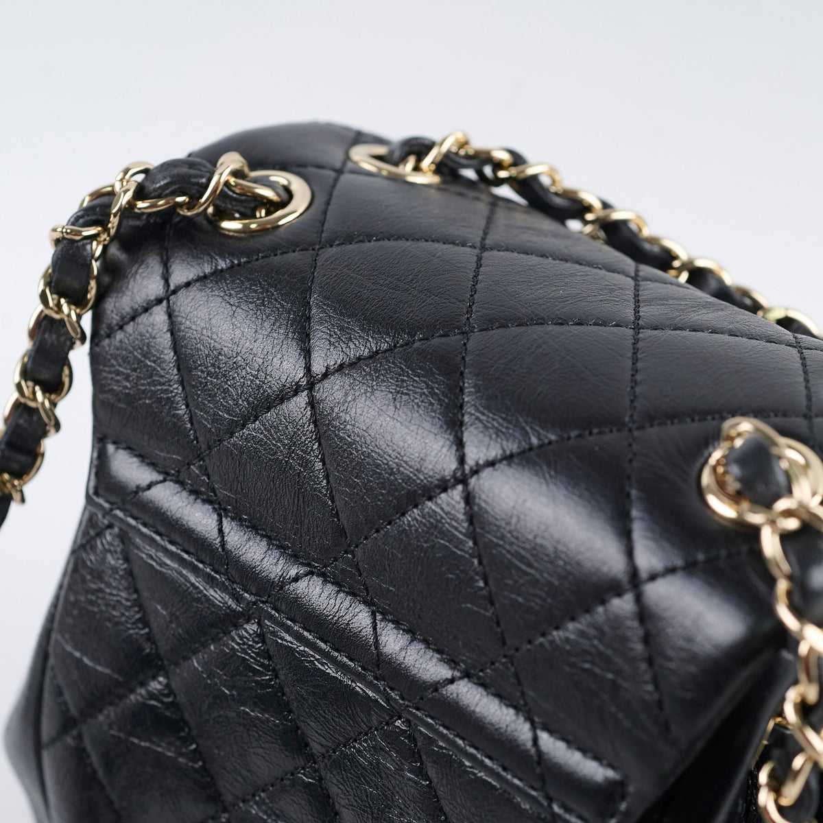 Chanel Duma Backpack Black (Microchip) - photo 12