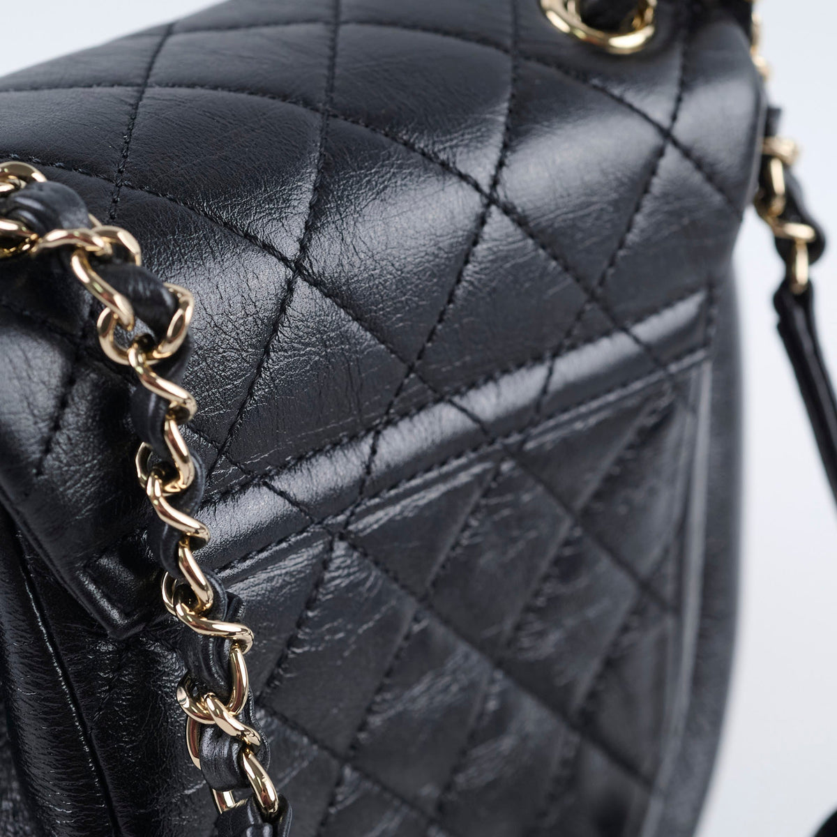 Chanel Duma Backpack Black (Microchip) - photo 8