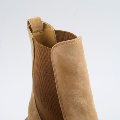 Chanel Suede Boots Light Brown Size 36 - photo 12