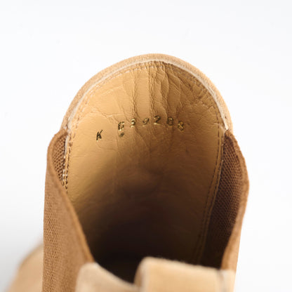 Chanel Suede Boots Light Brown Size 36 - photo 5