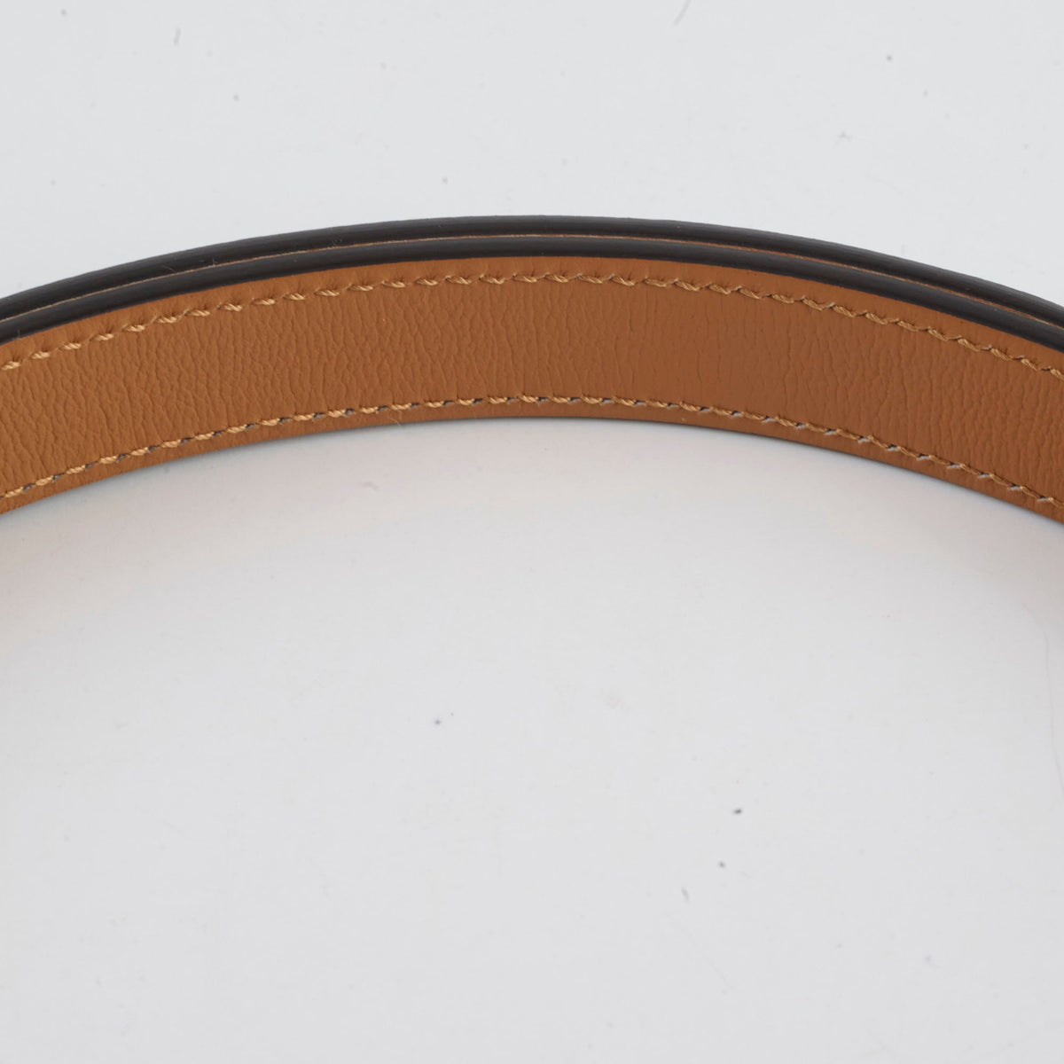 Hermes Kelly Belt Etoupe GHW - photo 5