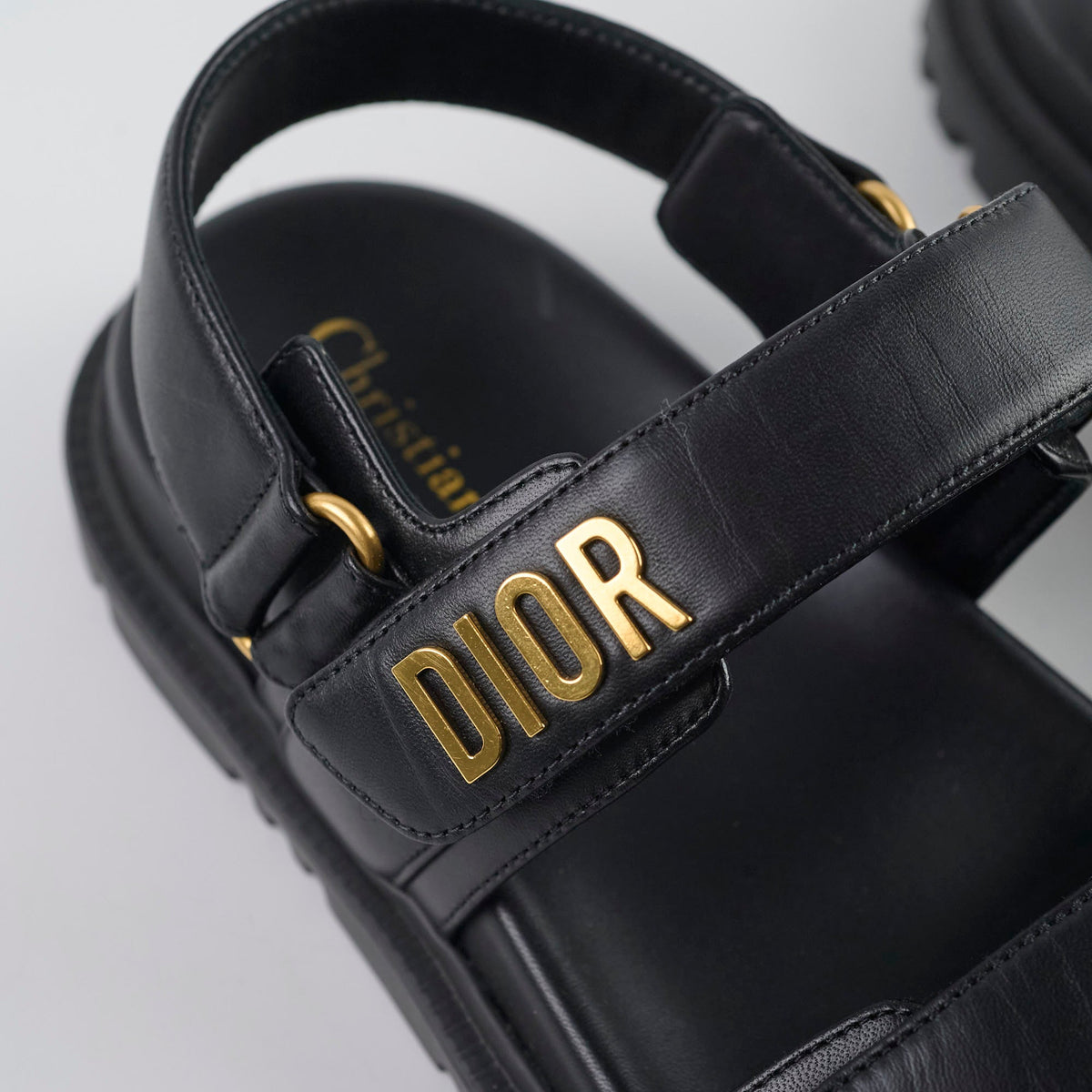 Christian Dior Dioract Sandals Black - photo 10
