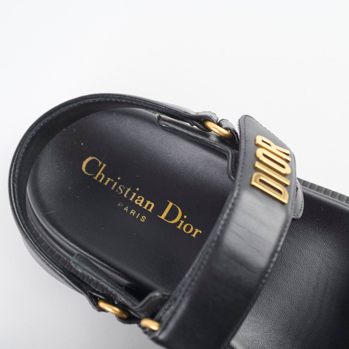 Christian Dior Dioract Sandals Black - photo 8
