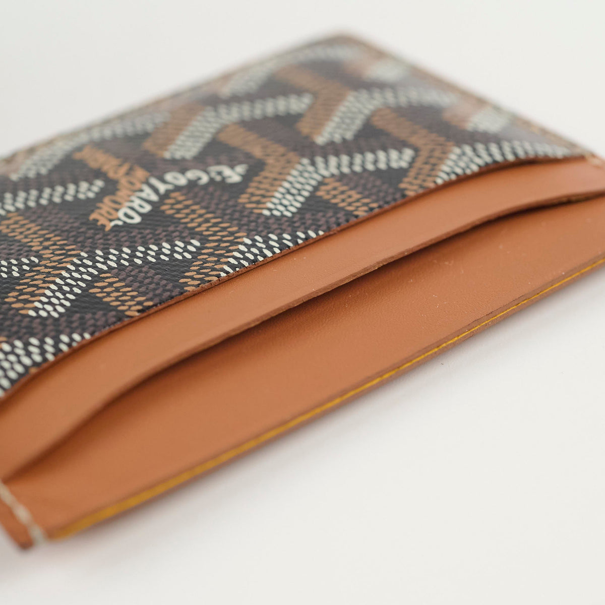 Goyard Saint Sulpice Card Walley Black/Tan - photo 6
