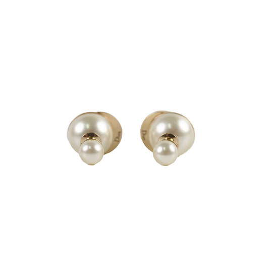 Dior Tribales Pearl Stud Earrings (Costume Jewellery) - photo 1