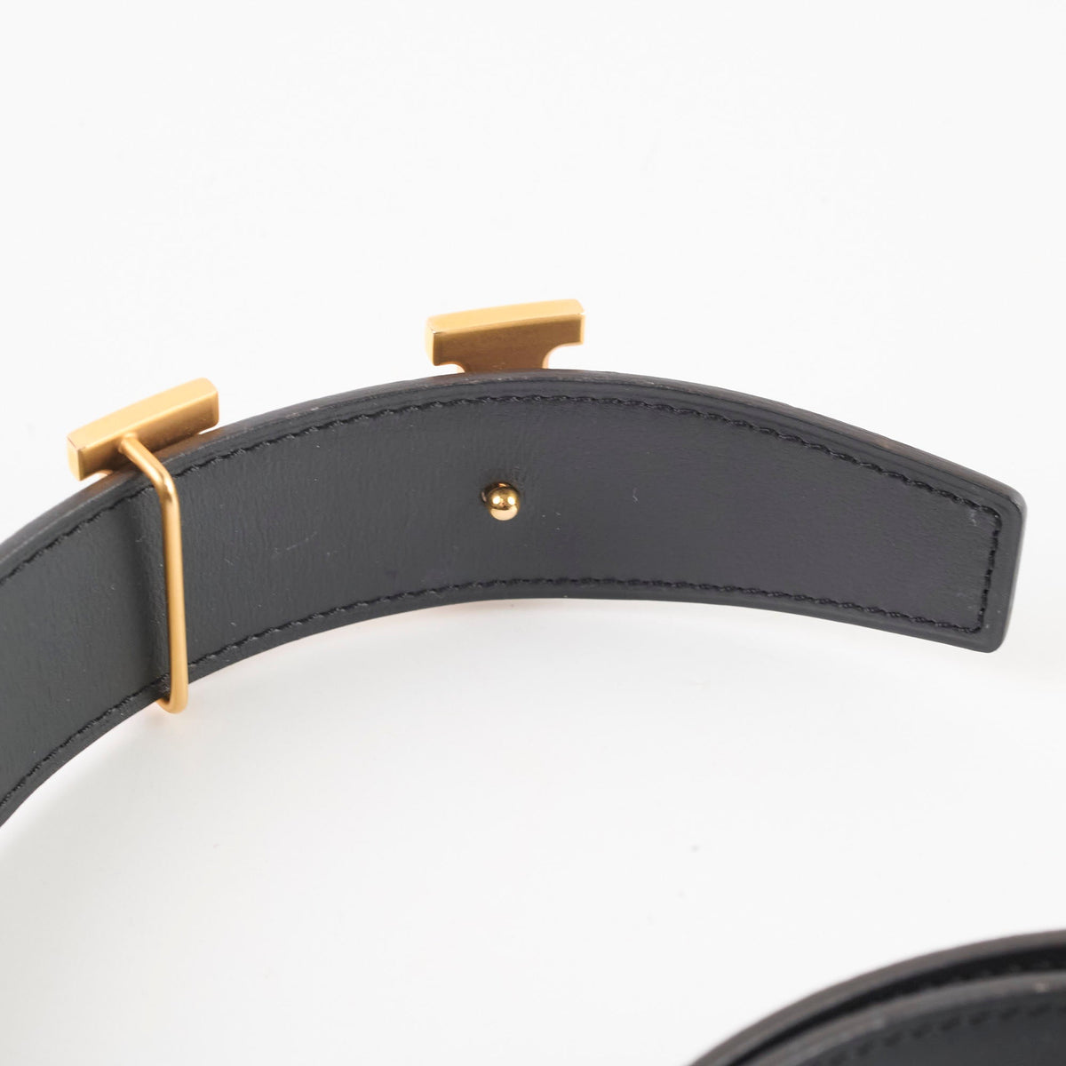 Hermes Constance Belt Togo Swift Black Size 90 Y stamp33303 - photo 5