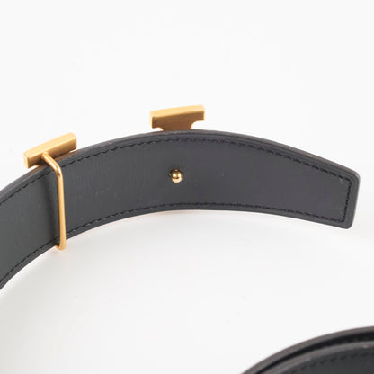Hermes Constance Belt Togo Swift Black Size 90 Y stamp33303 - photo 5