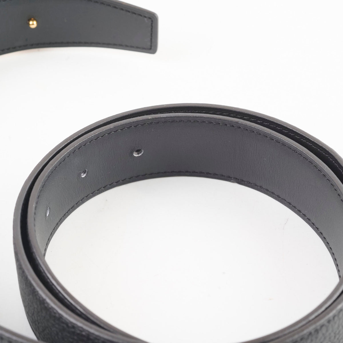 Hermes Constance Belt Togo Swift Black Size 90 Y stamp33303 - photo 4