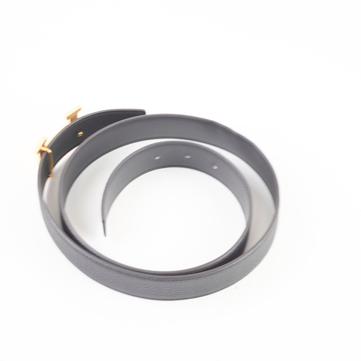 Hermes Constance Belt Togo Swift Black Size 90 Y stamp33303 - photo 3