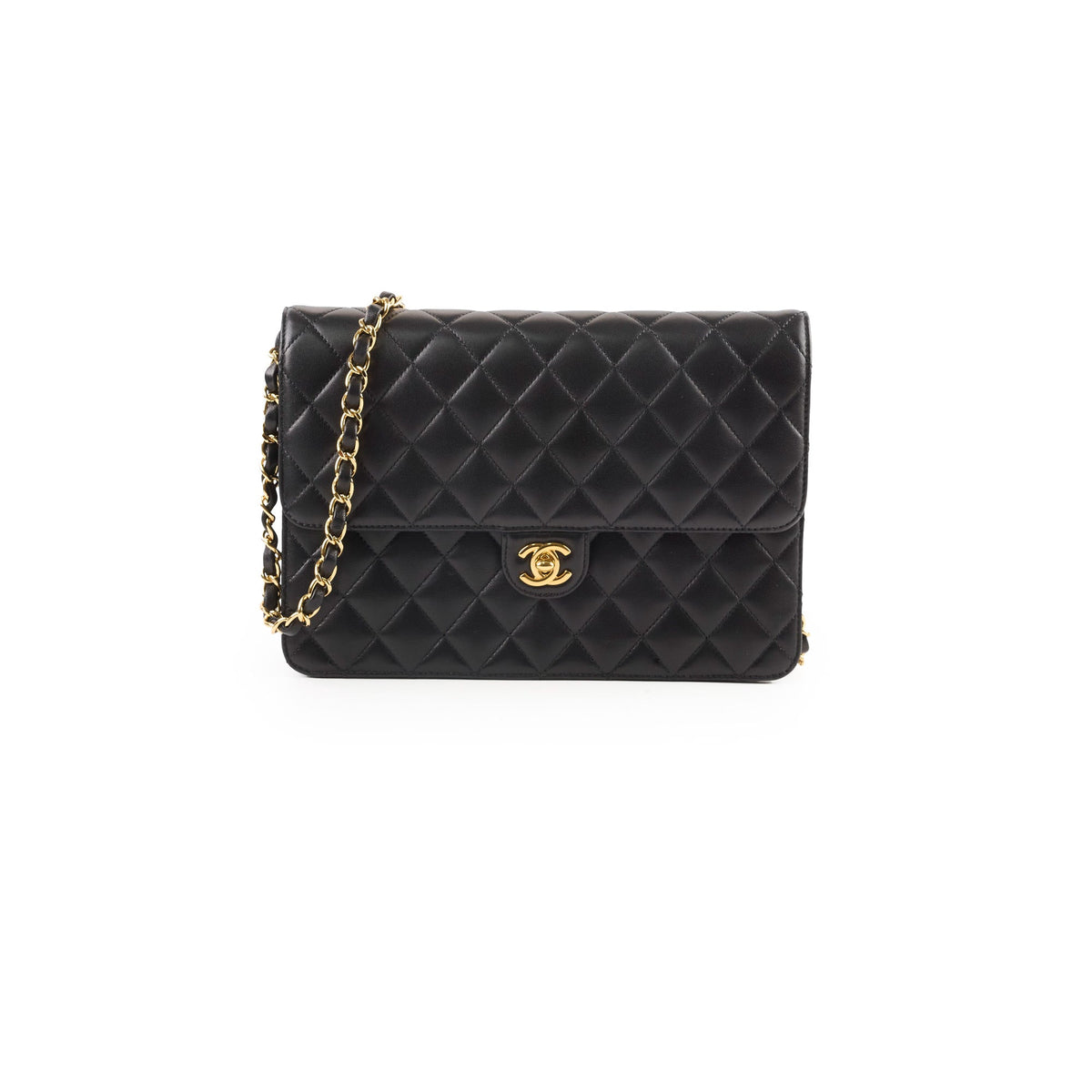 Chanel Quilted chain Flap Black - photo 1