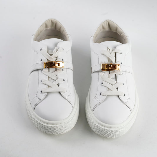 Hermes Day Sneakers White Size 39.5 - photo 2