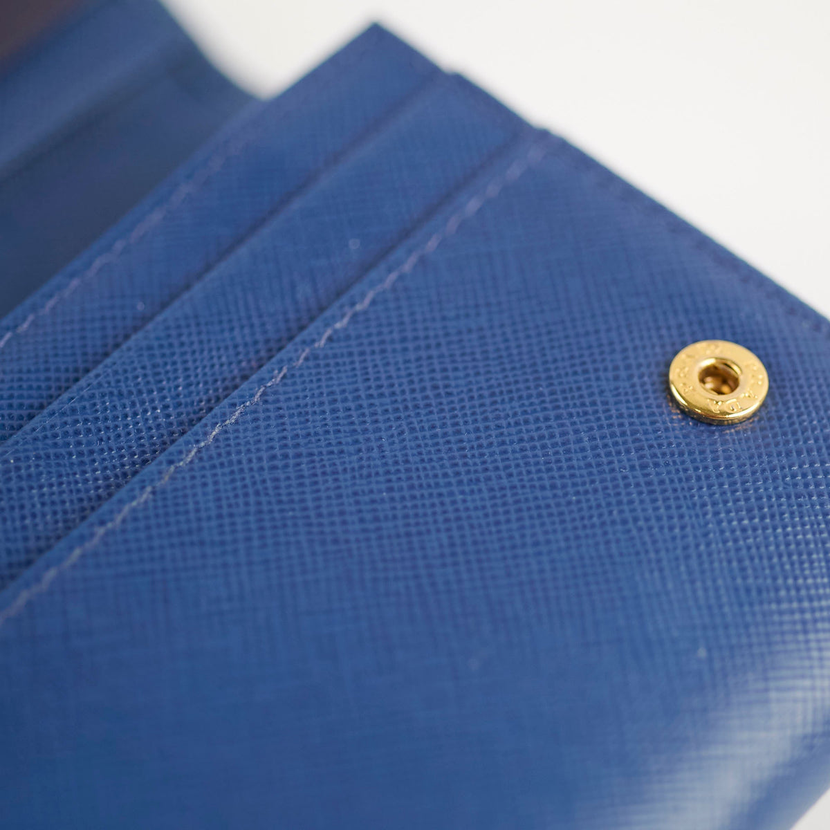 Prada Blue Saffiano Wallet - photo 7