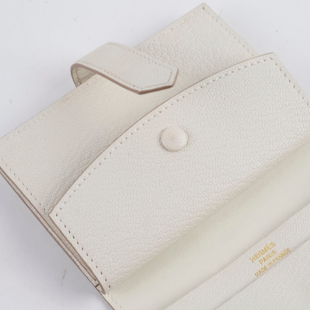 Hermes Bearn Mini Wallet Beton U Stamp - photo 6