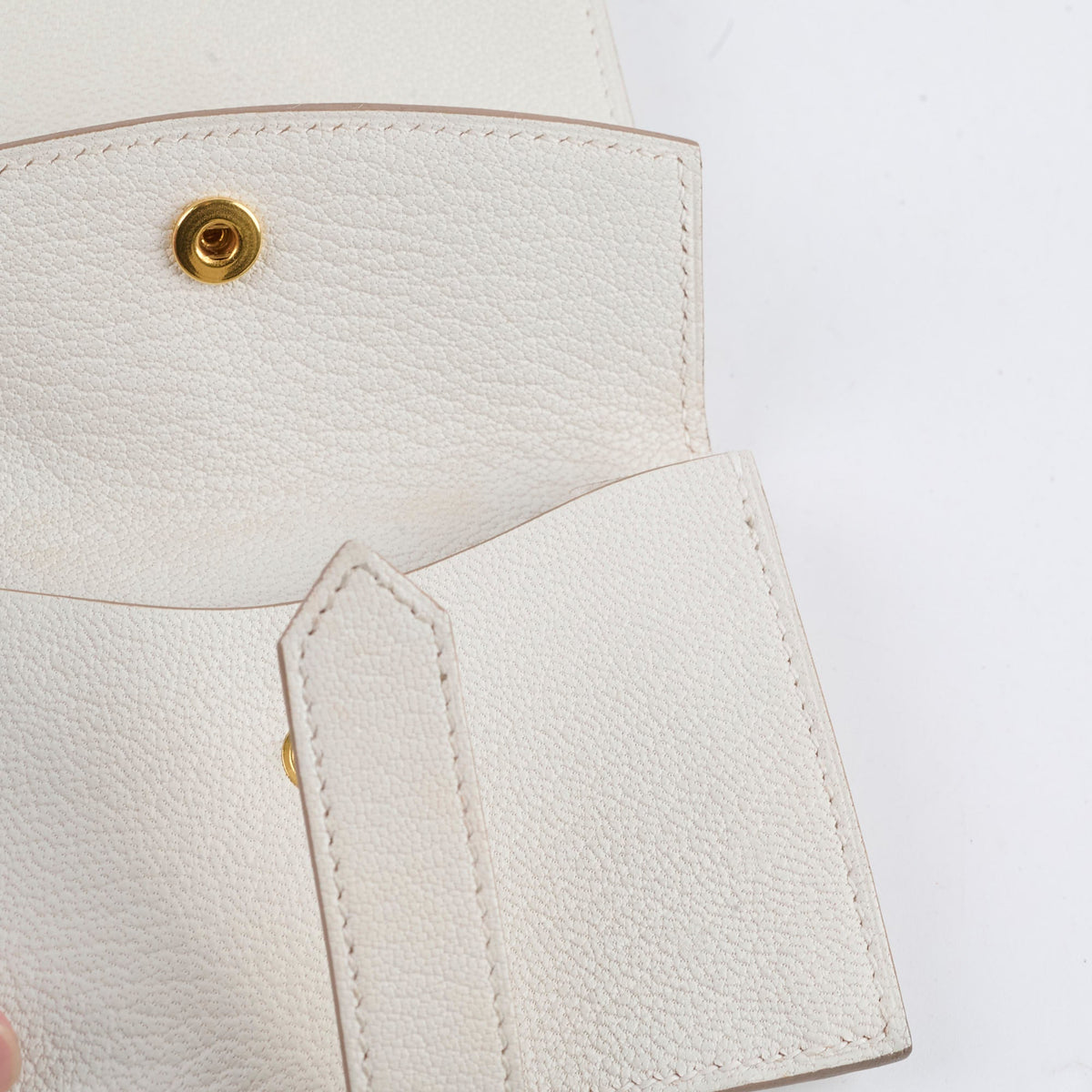 Hermes Bearn Mini Wallet Beton U Stamp - photo 5