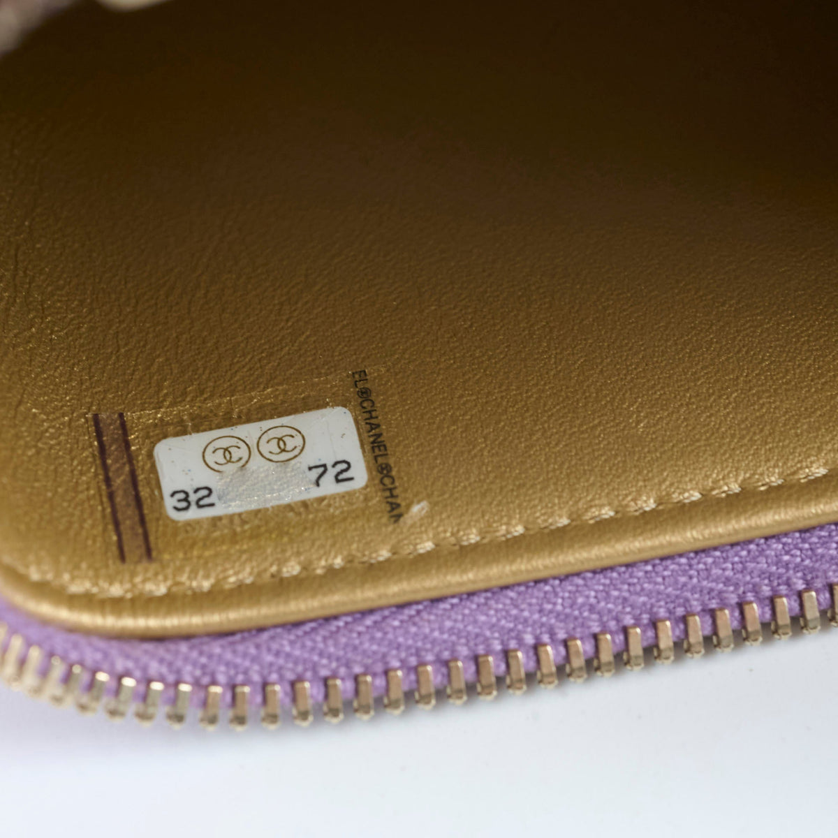 Chanel Mini Pearl Crush Vanity Purple Lambskin - photo 5